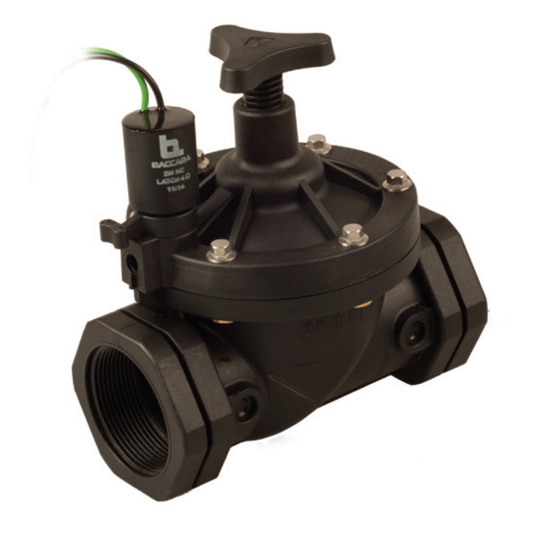 Electroválvulas Baccara con solenoide DC