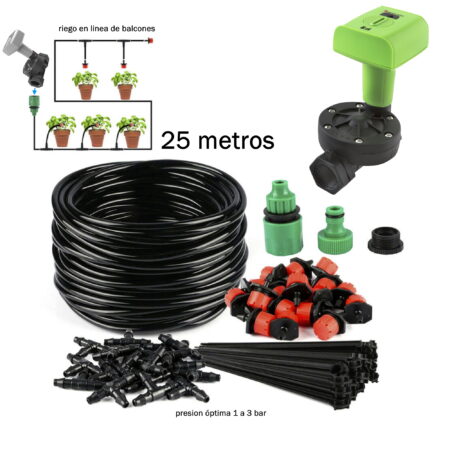 Kit de riego por goteo y controlador ii.ri de Baccara Israel
